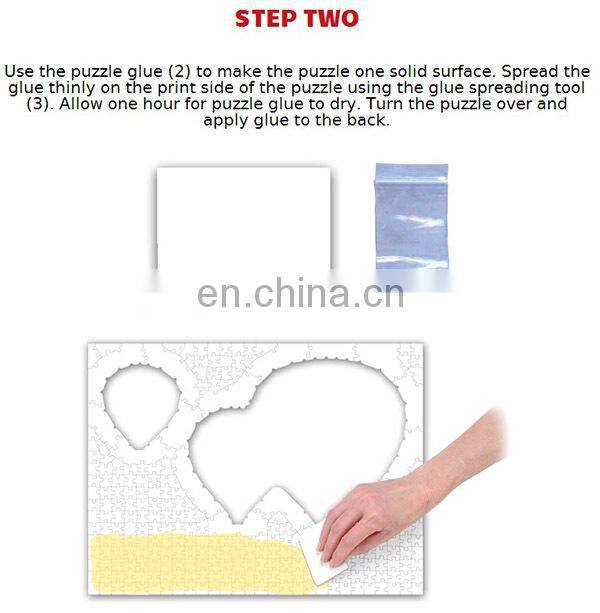 Wholesale kids Hot-air balloon paper 3D jigsaw puzzle