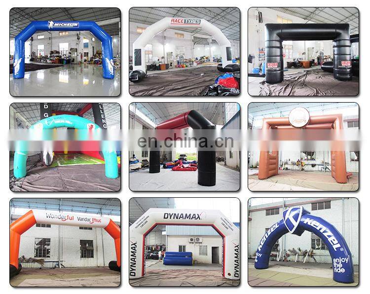 Custom printed logo cheap inflatable arch for sale