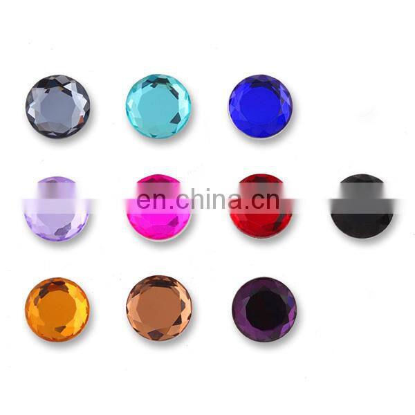 nickel free lead free enamel metal snap button fashion crystal button headboard