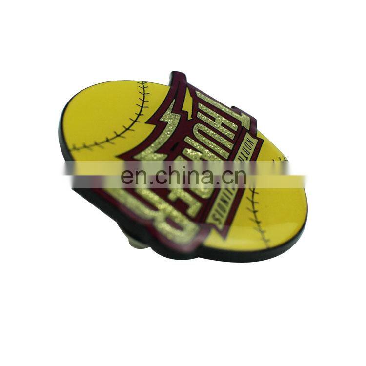 high quality cheap wholesale die struck custom horse soft enamel metal pin