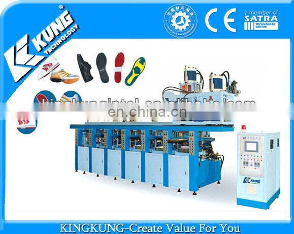 2014 Hot selling double color rubber sole injection machine/shoe sole making machine