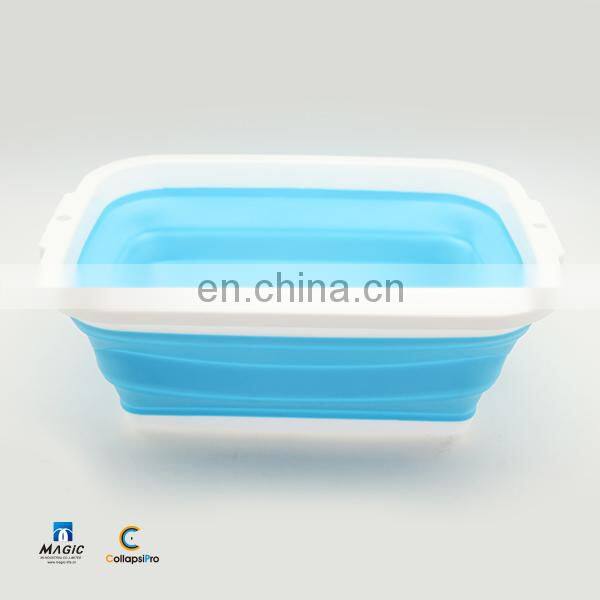 2018 Large Storage Collapsible Kitchen Multi-Use Dish Storage Tray