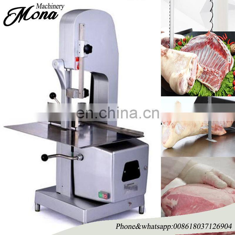 high speed commercial meat saw band bone cutting band machine