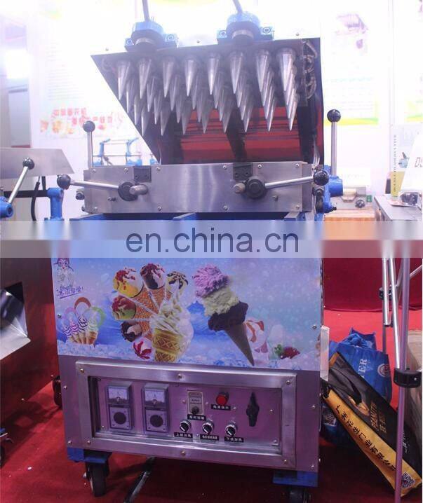 Ice cream cone wafer making machine for sale / commercial ice cream cone making machine / waffle maker machine
