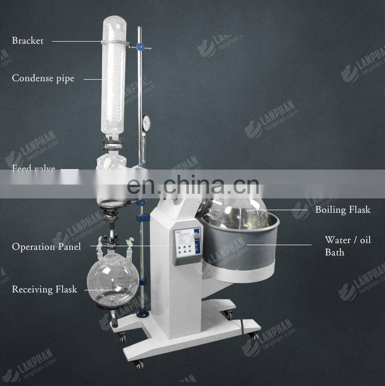 Industrial Large 10L Glass Rotary Evaporator