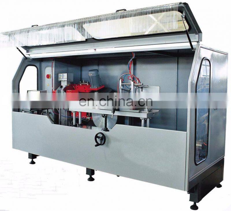 Aluminum alloy door window curtain wall notching cutting saw machine