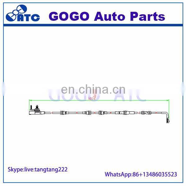 Brake Pad Sensor For R ANGE ROVER IV(LG) 3.0/4.4/5.0V8 2012/8 R ANGE ROVER SPORT(LW) 3.0 2013/4 OEM LR033295 LR033275