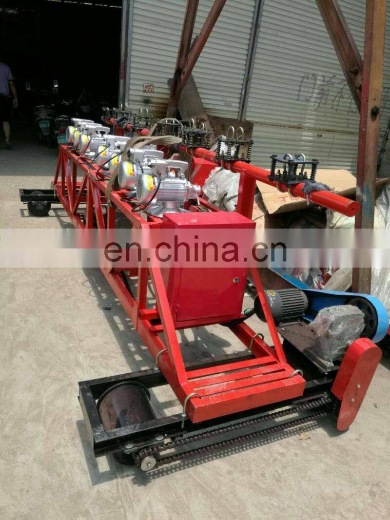 price of concrete road paver laying machine with three roller shaft
