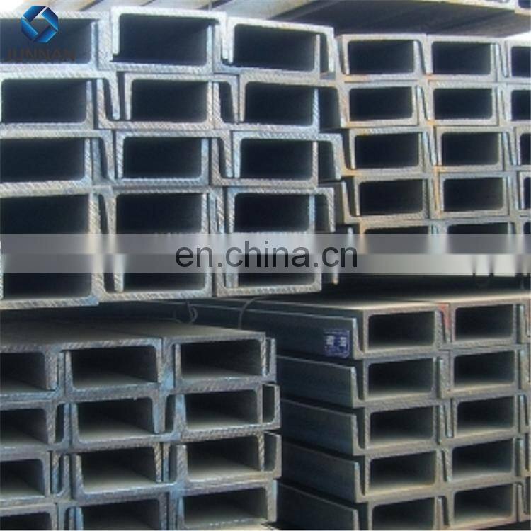 hot rolled universal beam steel channel iron U channel beam size and length 140x58 12M