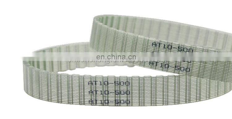 PU Truly Endless Transparent Color Timing Belt toothed Timing Belt