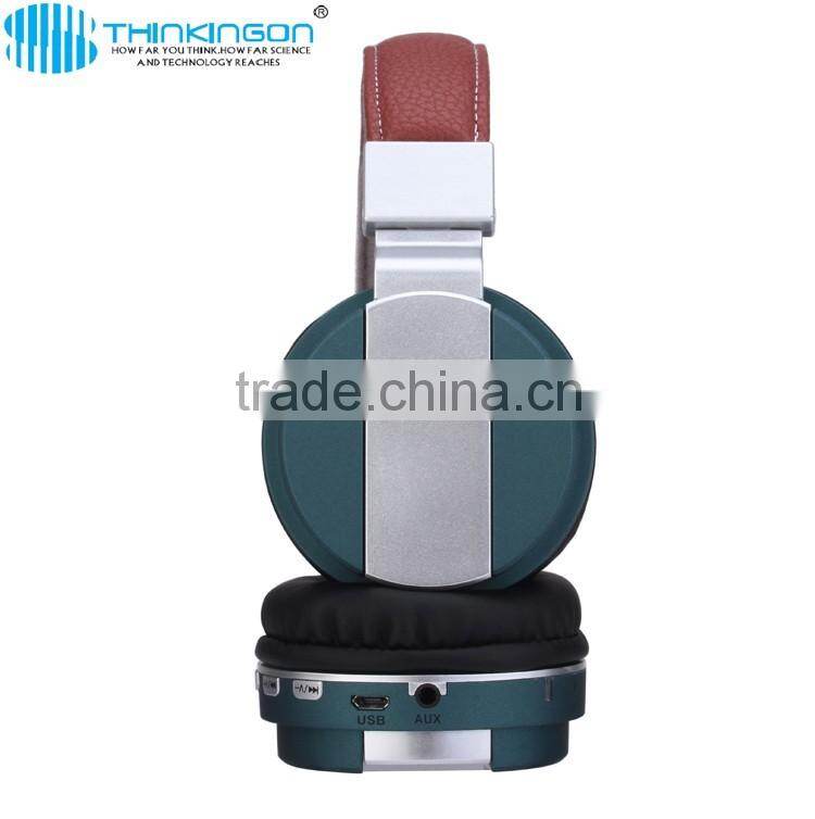Wireless Bluetooth Headphone with SD card support