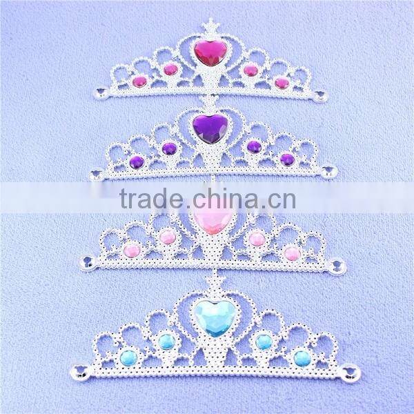 Queen Elsa Princess Anna Magic Wand + Rhinestone Tiaras + Hair Crown + Glove Girl Gift SET SU041