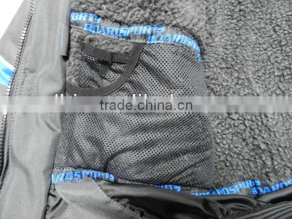 Garment factory supply polyester winter outdoor ski jacket