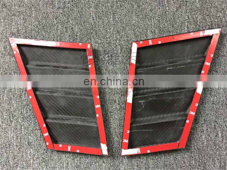 G class w463 Hood Front Side Vent Sticker Cover for G350 G500 G55 G63 G65 Carbon Fiber Fender Add-on Vents