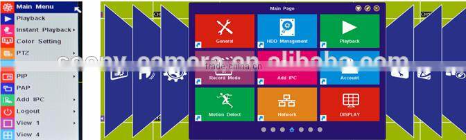 New Product, ISEC 4CH P2P & POE NVR Kit, Megapixel HD CCTV Camera System