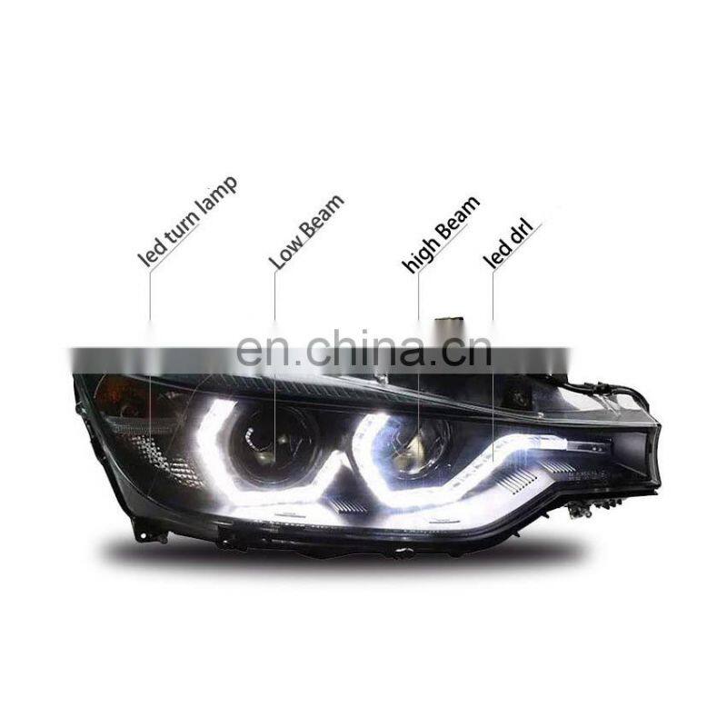 upgrade LED headlamp for F30 F35 318 320 325 328 330 335 2013-2015 original lamp halogen type/HID TYPE