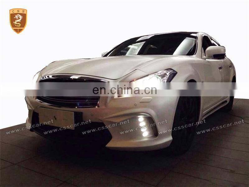 Good quality wd style body kit for infinit M25L/M37/Q70L in frp