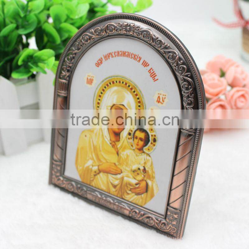 Virgin Mary Metal Icon