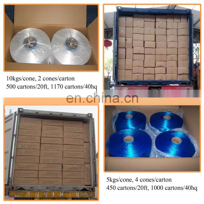 High Tenacity Intermingled Pp Yarn For Rope