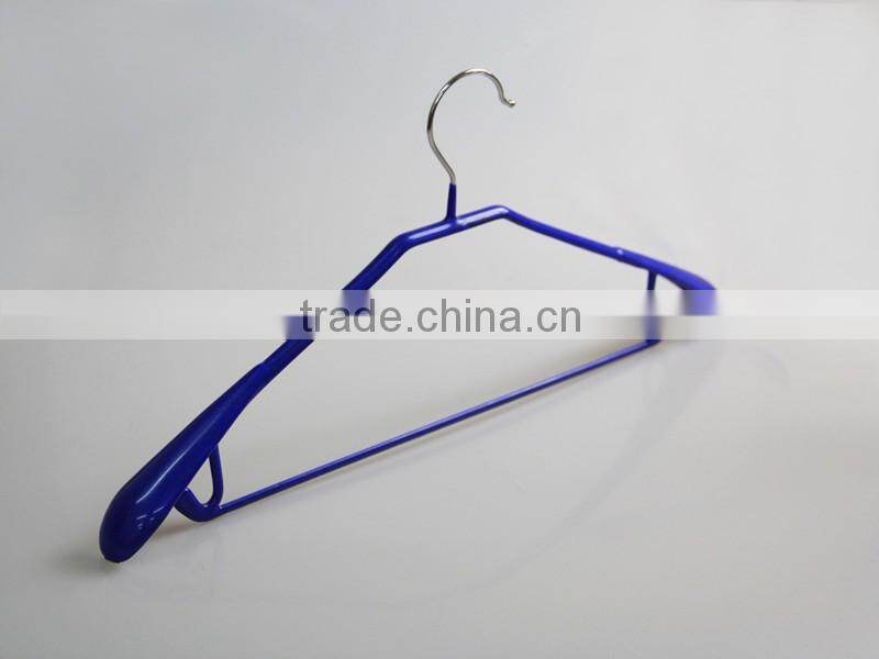 heavy duty red copper metal hanger and pants hanger