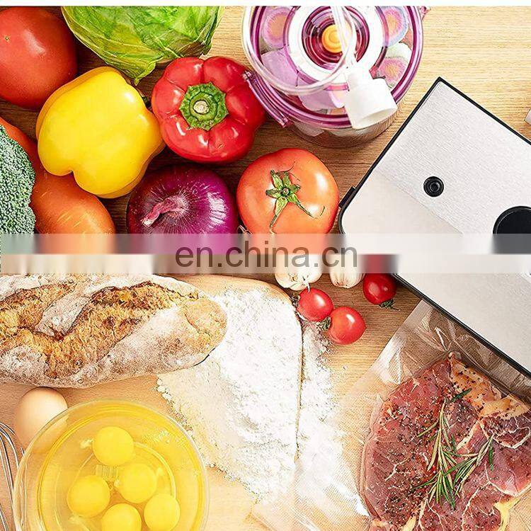Fast delivery factory direct sale food grade PA/PE plastic packaging embossed vacuum sealer bags for food