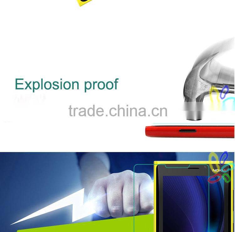 HD Anti-explosion for nokia lumia 625 tempered glass screen protector with best quality Japanese material