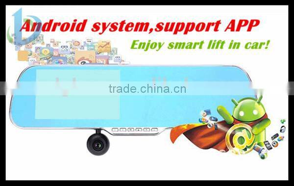 Touch Screen HD 1080P Andraid GPS Navigation GPS Car Dvr Rear View Mirror