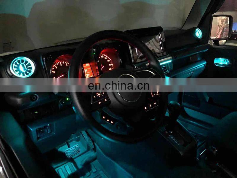 Air Conditioning Outlet Vent Light for Suzuki Jimny 19+ 4x4 Accessories 13 Colors Ambient Light