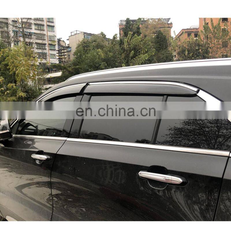 Injection Car Wind Deflector Visor Door Sun Window Visor Shade Rain Shield Guard Door Visor For Nissan Sunny 2011-2019