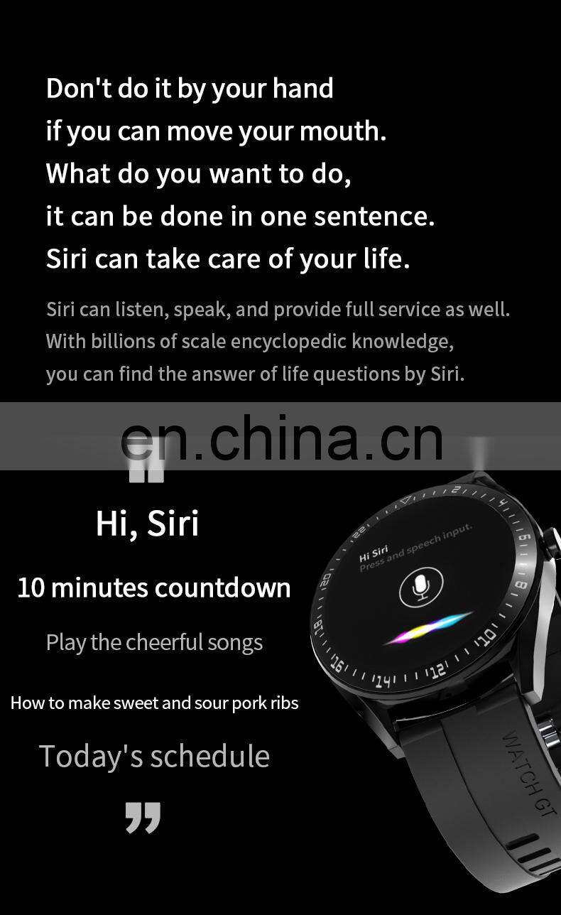 K60 Men Women Touch Screen Smartwatch Heart Rate Fitness Tracker Music Sport Smart Watch