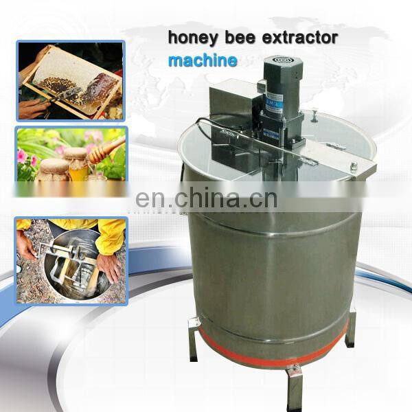 6 frame electric beekeeping machine honey bee extractor