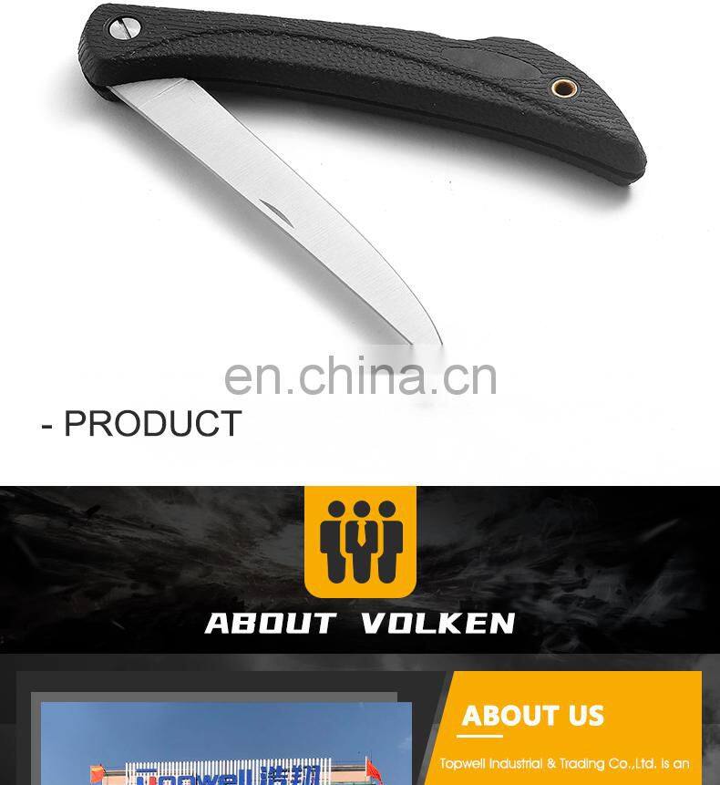 High quality black fish knife cordless fish knife fish filleting knife outdoor sports equipment in China