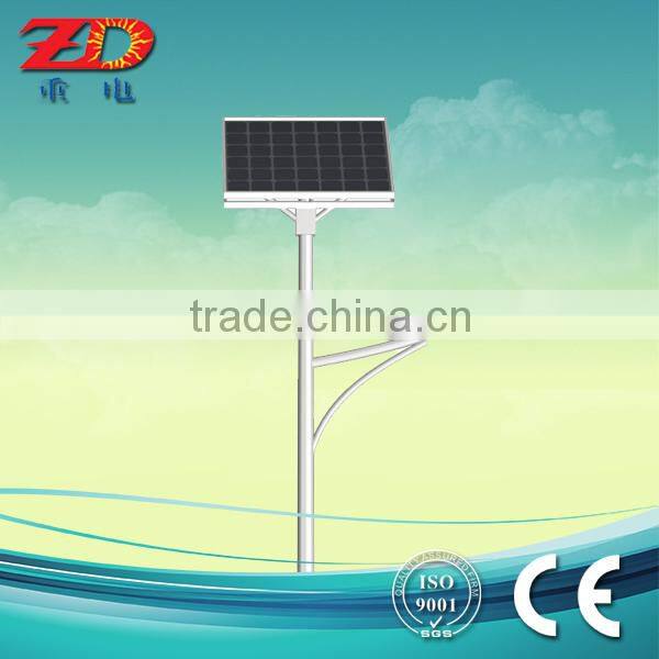 high lumen single arm IP65 all in one solar energy system light