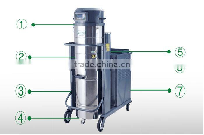 automatic dust collector with HEPA filter