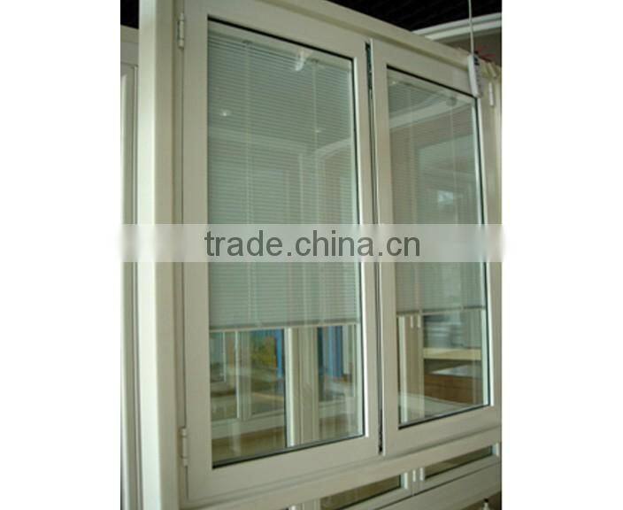 High quality aluminum thermal break profile for side hung window of powder coating