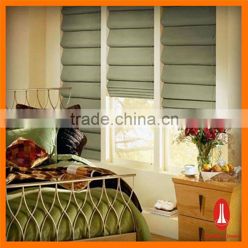 Curtain times rainbow colored roman blinds with string manual operation