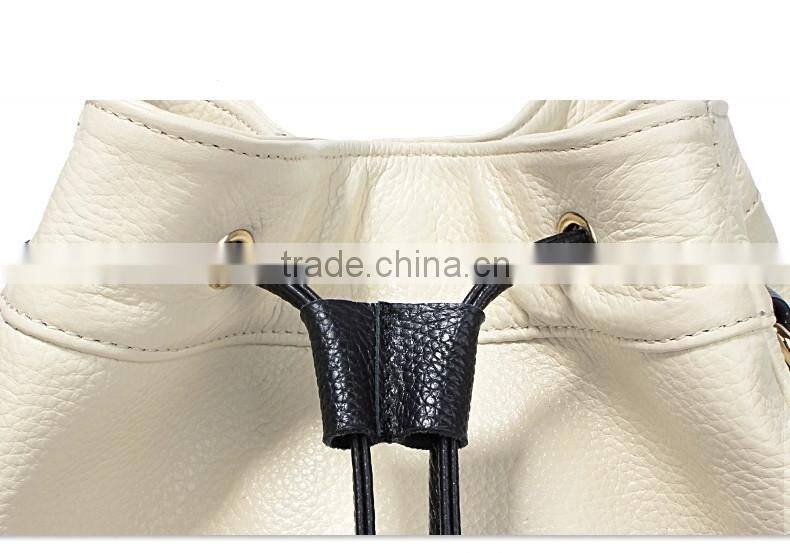 New Design female bag pu backpack tassel backpack