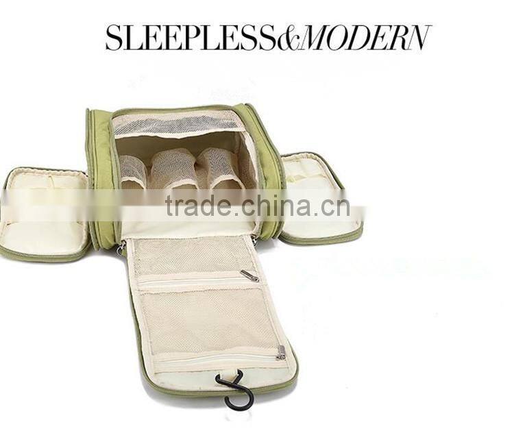 Korea waterproof travel organizer ladies makeup bag