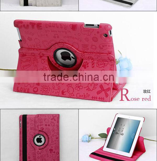 High Quality 360 Degree Rotating 7.85 Inch Tablet Case, tablet protective case, tablet leather case