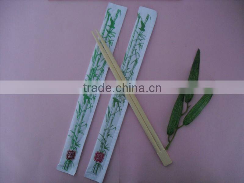 colorful paper sleeve cover sealed bamboo twin tensoge chopsticks
