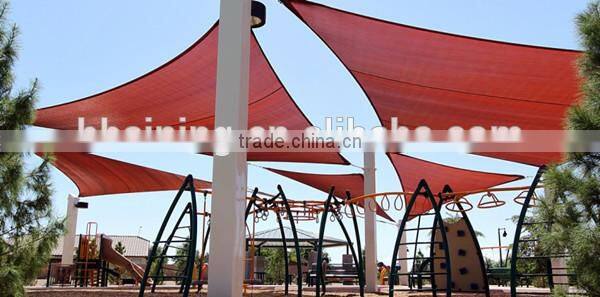 Garden shade sail waterproof uv/Shade Sail cloth fabric