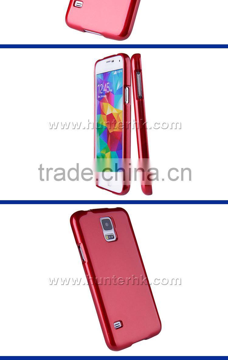 Colorful Plain For Samsung S5 Gel Case