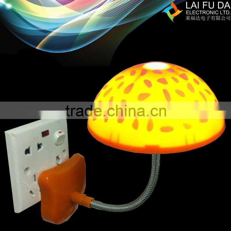 LED Colorful Mushroom Press Down Touch Lamp Night Light