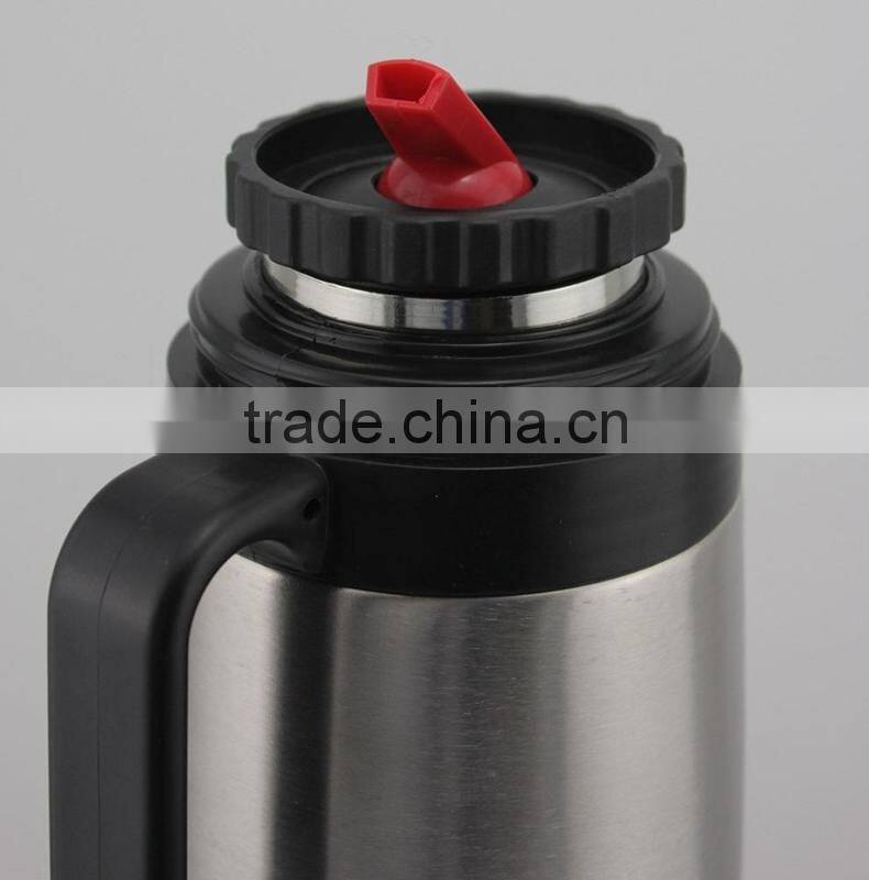 Classic Stainless Steel Vacuum Water Bottle Travel Thermos Flask with handle