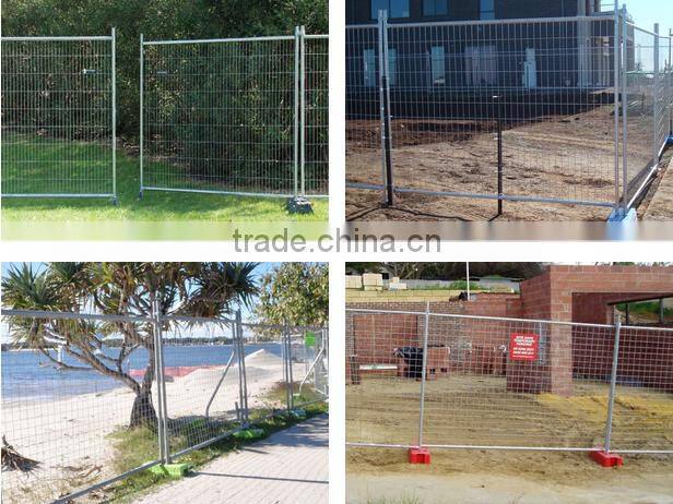 Galvanized temporary portable fence hot sale