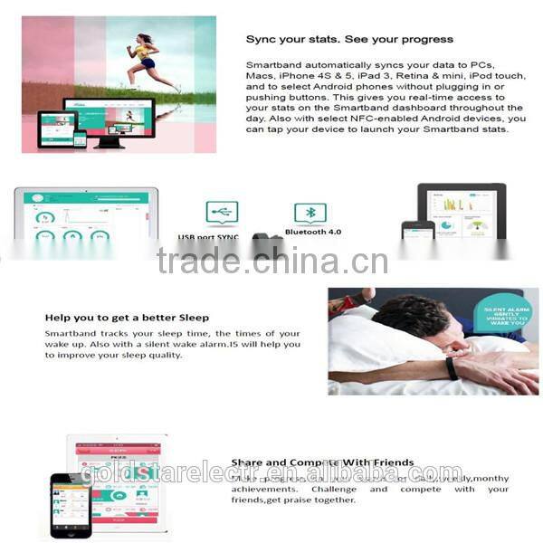 l12s oled bluetooth bracelet watch