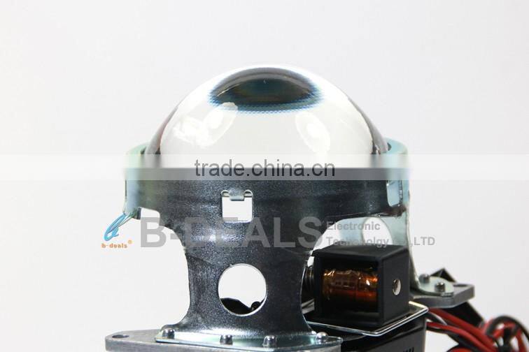 Fast cooling high quality super bright 38W high low beam led projector lens 12v