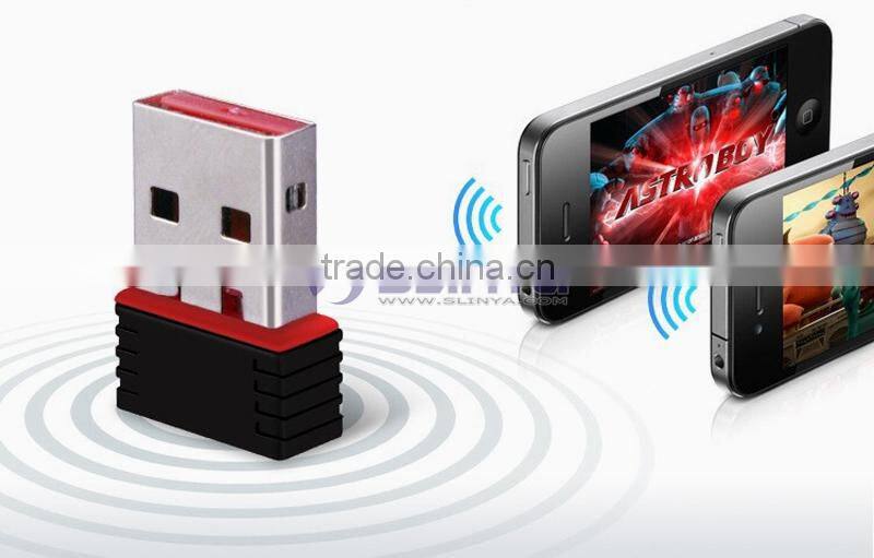 Smallest Internet Signal Connector PC Wifi Router Wireless USB WLAN