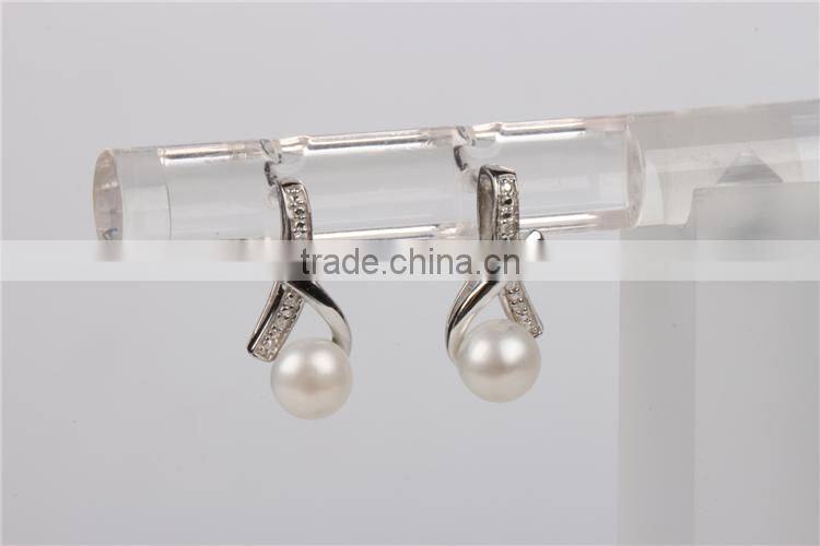 Lastest Design Earrings nature pearl earrings