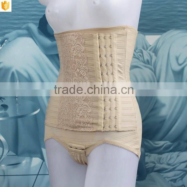 Embroidery lady shaper,high waist slimming panty shaperwear sexy